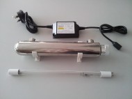 Đèn UV khử trùng nước phòng thí nghiệm, nước phòng nha sĩ 1 GPM